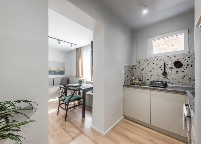 公寓 Pazari I Ri - Self Check-in - Fast Wifi - Late Check-out